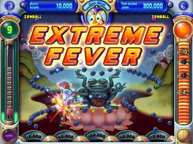 Peggle, momento de máxima puntuación